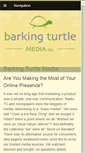Mobile Screenshot of barkingturtlemedia.com